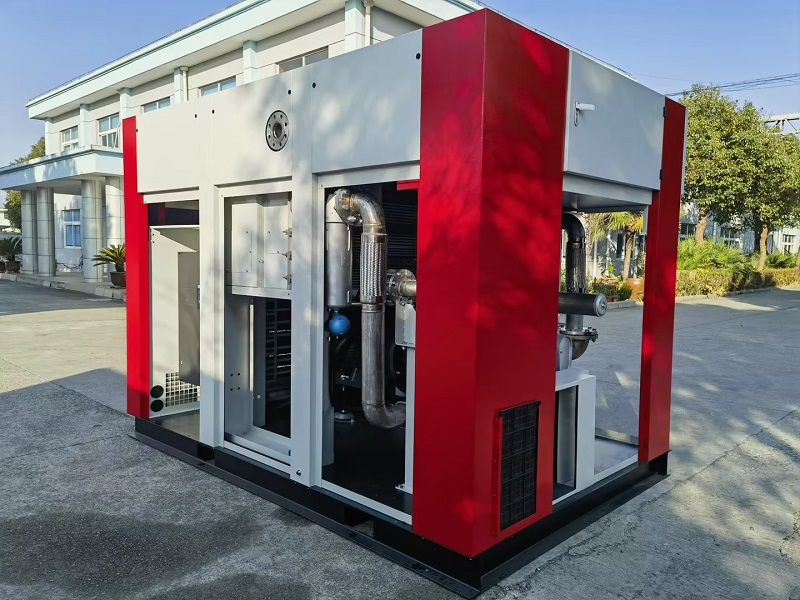 干式無油螺桿式空壓機(jī)